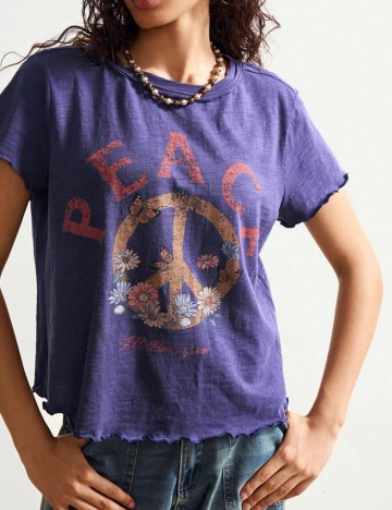 Tricou Shein, albastru