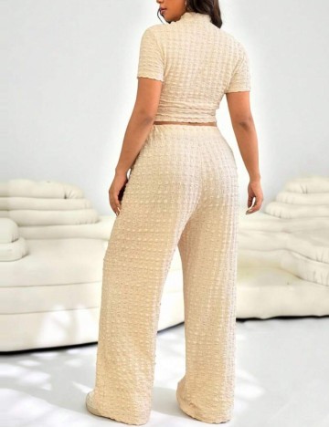 Compleu Shein Curve+, crem