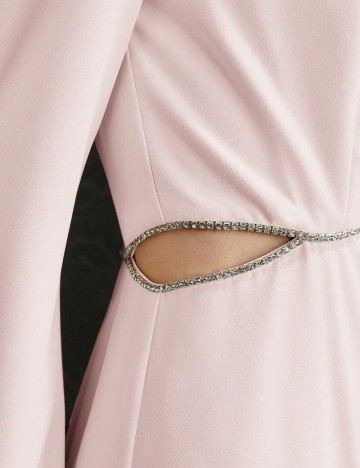 Rochie midi Shein MOTF, roz