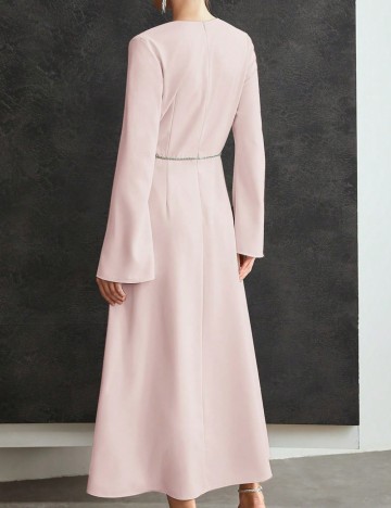 Rochie midi Shein MOTF, roz