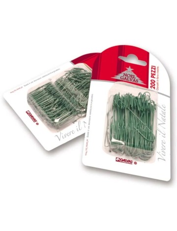 Set cârlige pentru globuri Galvas, verde