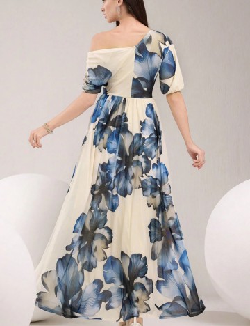 Rochie midi Shein, mix culori