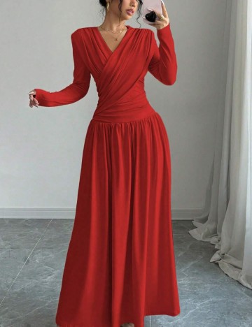 Rochie maxi Shein, roșu