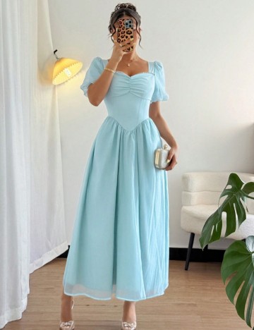 Rochie maxi Shein, albastru