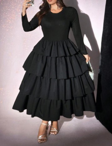 Rochie midi Shein, negru