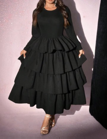 Rochie midi Shein, negru