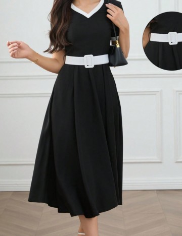 Rochie midi Shein, negru