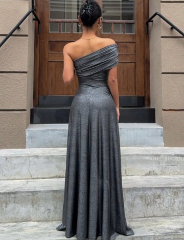 Rochie maxi Shein, gri