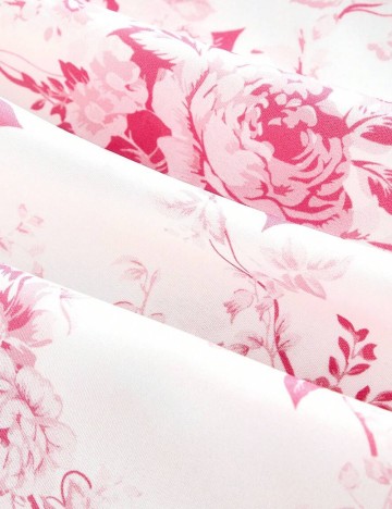 Rochie midi Shein MOD, mix culori