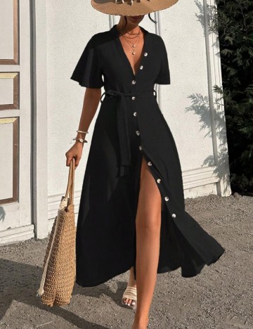 Rochie maxi Shein, negru