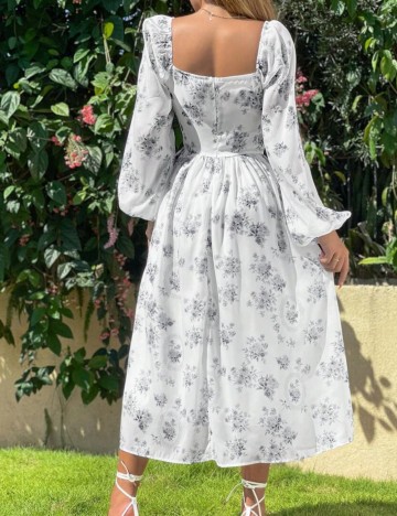 Rochie midi Shein, mix culori