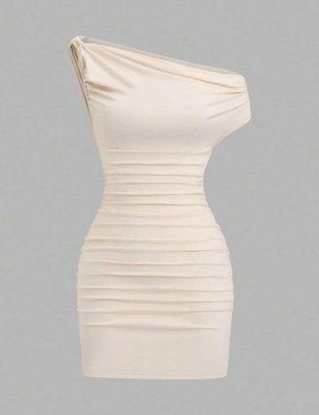 Rochie mini Shein, bej