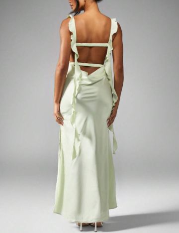 Rochie maxi Shein Missguided, verde