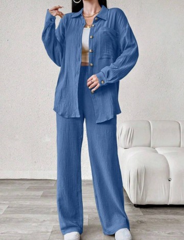 Compleu Shein, albastru