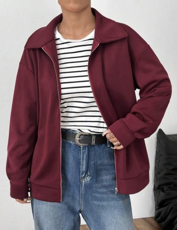 Jachetă Shein, vișiniu