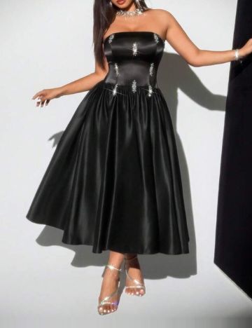 Rochie midi Shein, negru