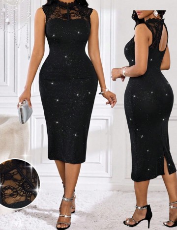 Rochie midi Shein, negru