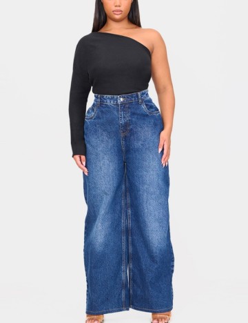 Bluză PRETTYLITTLETHING, negru