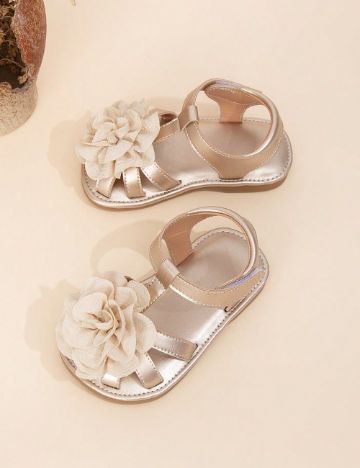 Sandale Shein, auriu