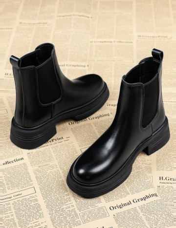 Botine Shein, negru