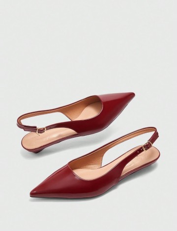 Pantofi Shein CUCCOO, vișiniu