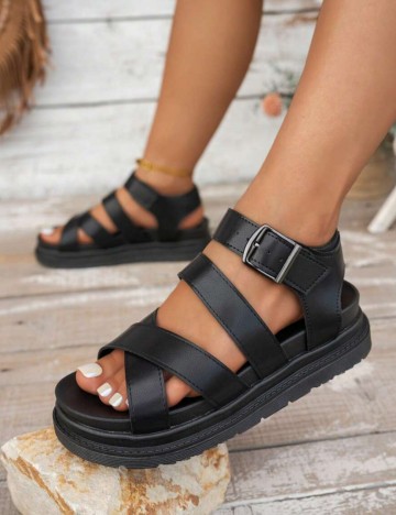 Sandale Shein, negru