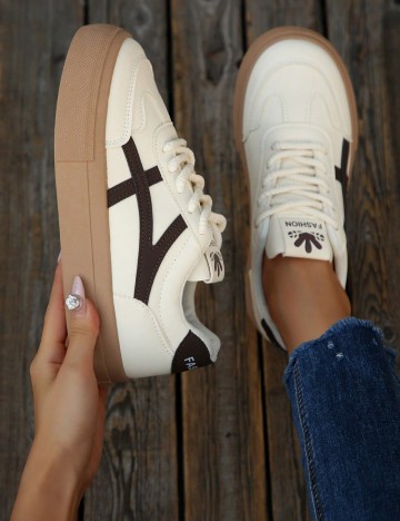 Pantofi Sport Shein, bej