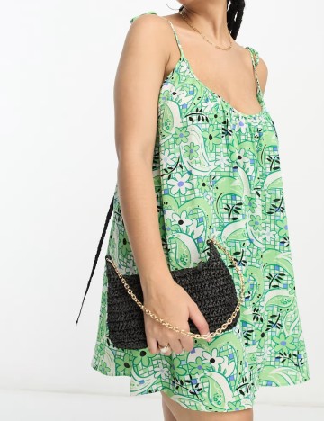 Rochie mini ASOS, mix culori