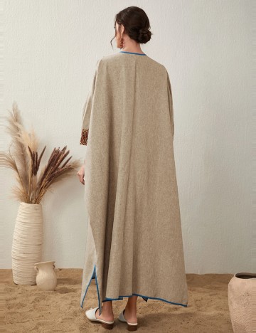 Cardigan lung Shein, bej