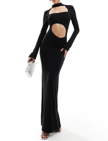 Rochie maxi ASOS, negru