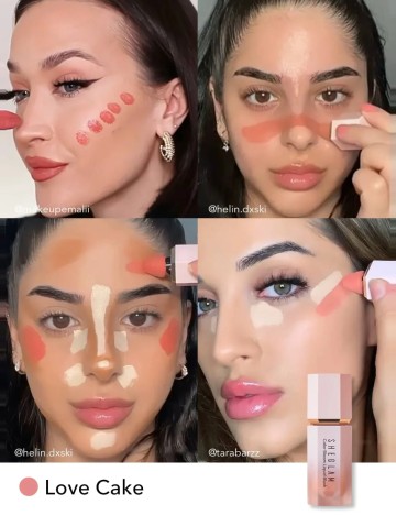 Blush lichid SHEGLAM, roz