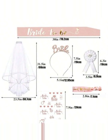 Set Accesorii Shein, mix culori