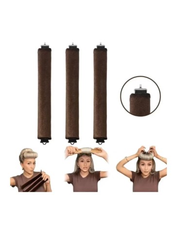 Set accesorii pentru păr Shein, maro