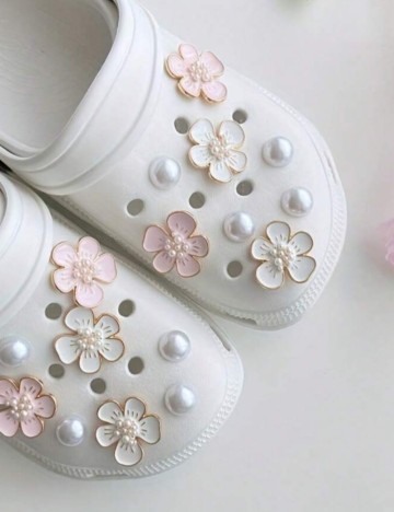 Set accesorii pentru crocs Shein, mix culori