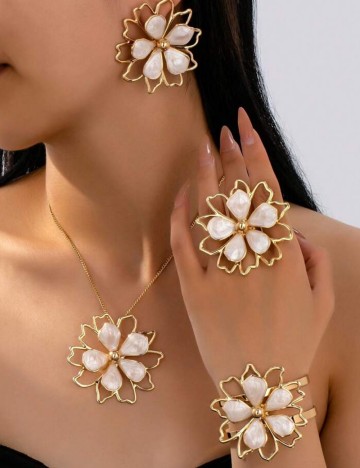 Set Bijuterii Shein, auriu