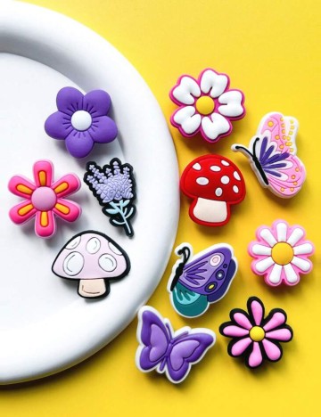 Set accesorii pentru crocs Shein, mix culori