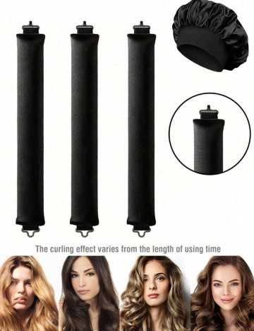 Set accesorii pentru păr Shein, negru