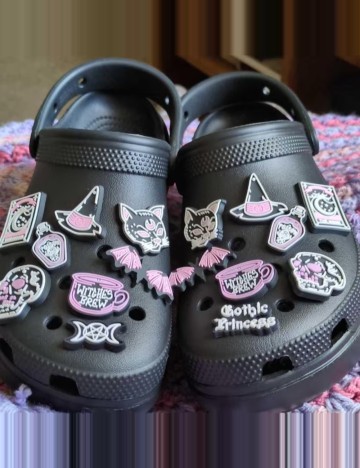 Set accesorii pentru crocs Shein, mix culori