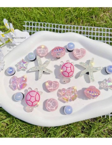 Set accesorii pentru crocs Shein, mix culori