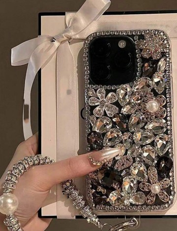 Husă iPhone Shein, argintiu