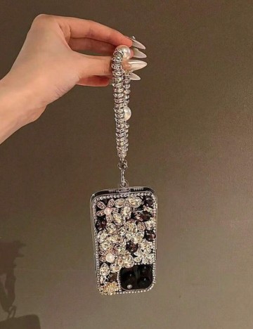 Husă iPhone Shein, argintiu