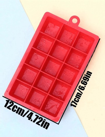 Formă pentru gheață Shein, roșu