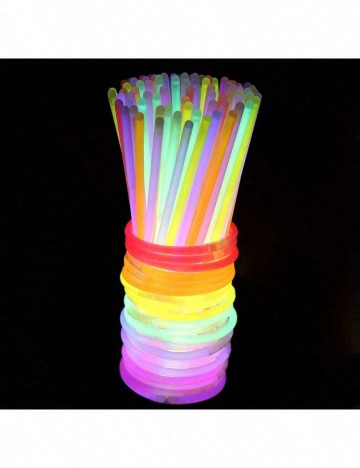 Set brățări fosforescente Shein, mix culori