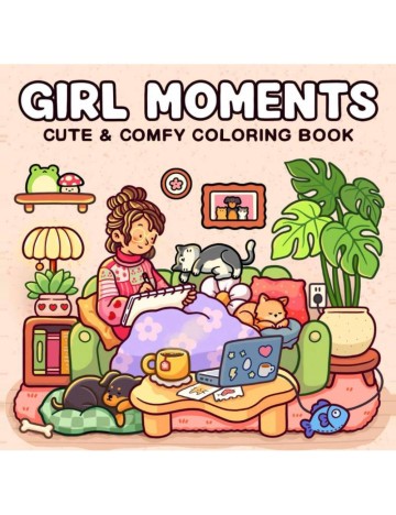 Carte de colorat Shein, mix culori