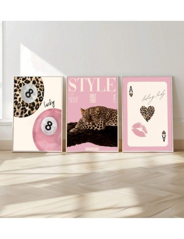 Set p&acirc;nză cu imprimeu Shein, mix culori