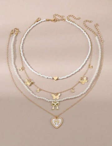 Set lanțuri Shein, mix culori