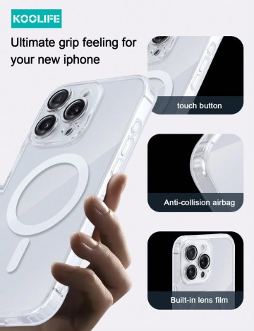 Husă Shein, transparent