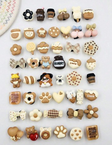 Set accesorii pentru crocs Shein, mix culori