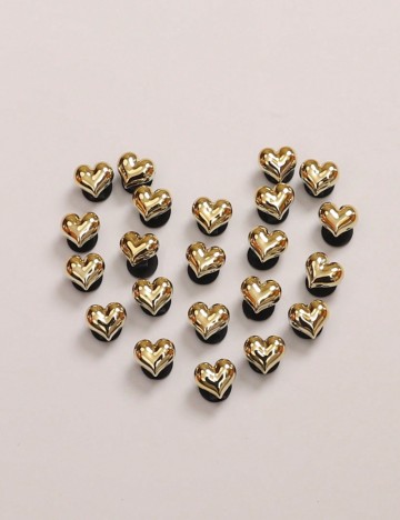 Set accesorii pentru crocs Shein, auriu