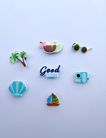 Set accesorii pentru crocs Shein, mix culori